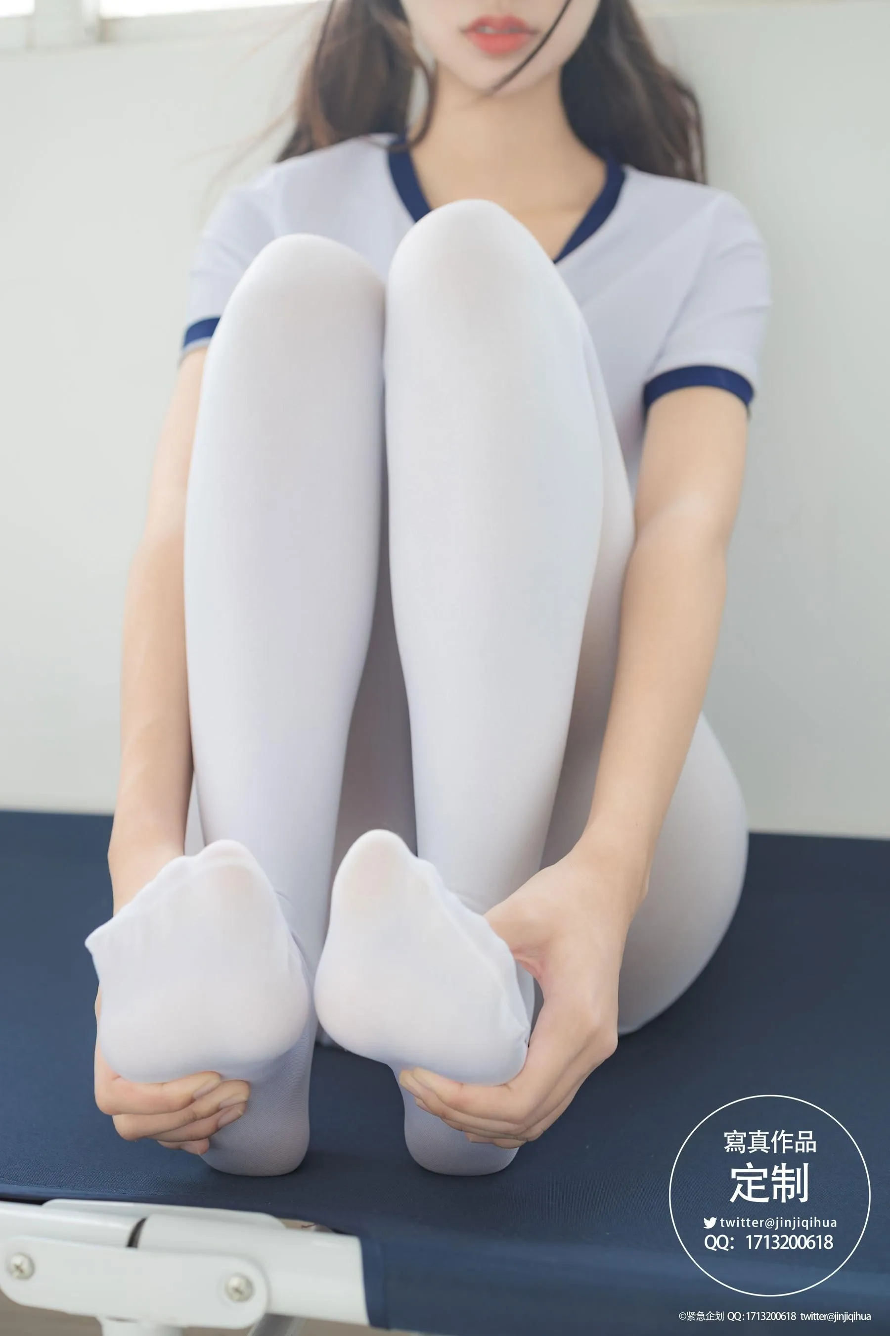 紧急企划 – NO.04 一只喵喵梓 白丝体操服 [70P]插图4